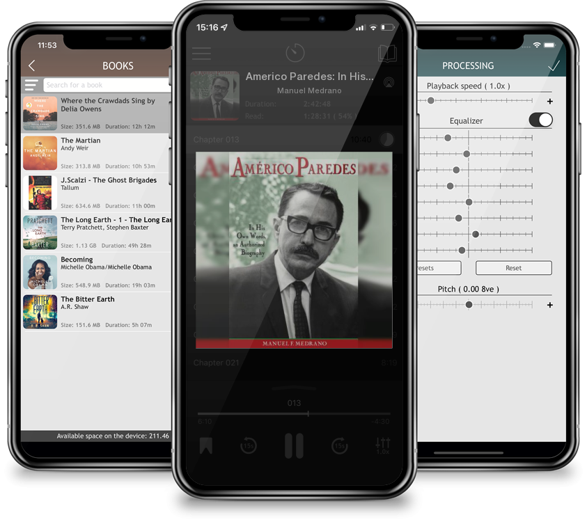 Audiobook Americo Paredes: In His Own Words, an Authorized Biography (Al Filo: Mexican American Studies Series #5) by Manuel Medrano