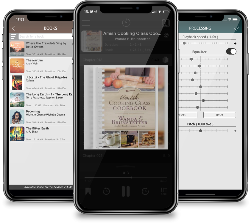 Audiobook Amish Cooking Class Cookbook: Over 200 Practical Recipes for Use in Any Kitchen (Spiral bound) by Wanda E. Brunstetter