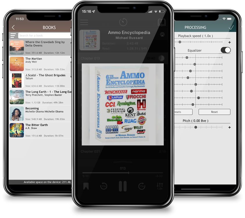 Audiobook Ammo Encyclopedia by Michael Bussard