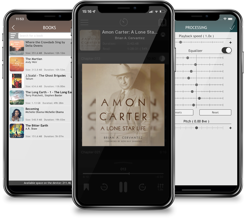 Audiobook Amon Carter: A Lone Star Life by Brian A. Cervantez