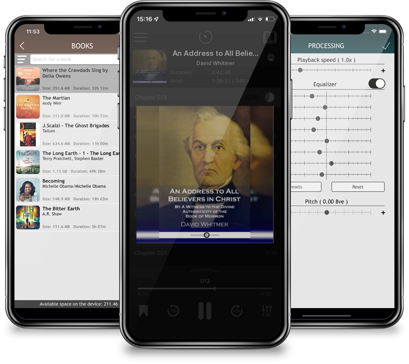 Audiobook An Address to All Believers in Christ: By A Witness to the Divine Authenticity of the Book of Mormon by David Whitmer
