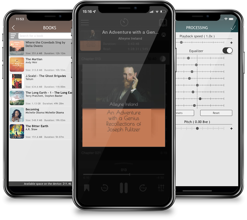 Audiobook An Adventure with a Genius Recollections of Joseph Pulitzer by Alleyne Ireland