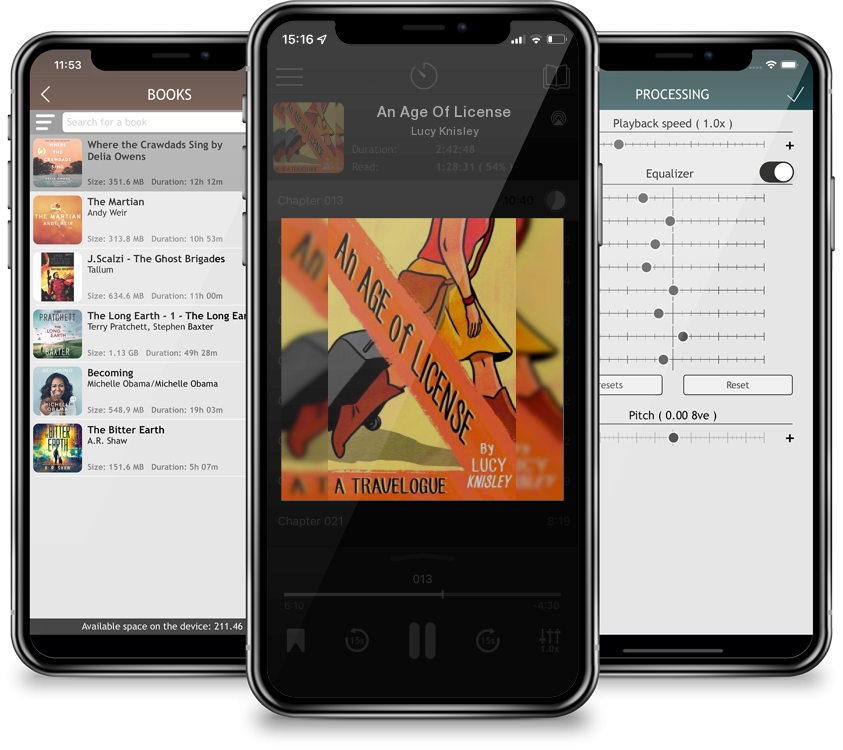 Audiobook An Age Of License by Lucy Knisley