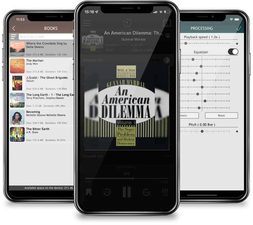 Audiobook An American Dilemma: The Negro Problem and Modern Democracy, Volume 1 (Black & African-American Studies) by Gunnar Myrdal