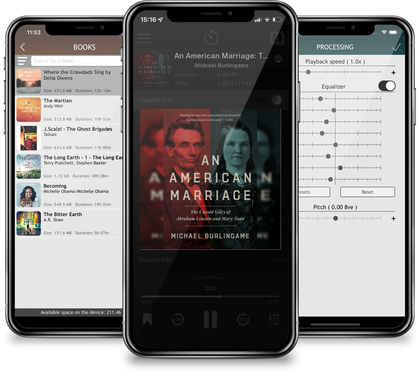 Audiobook An American Marriage: The Untold Story of Abraham Lincoln and Mary Todd by Michael Burlingame