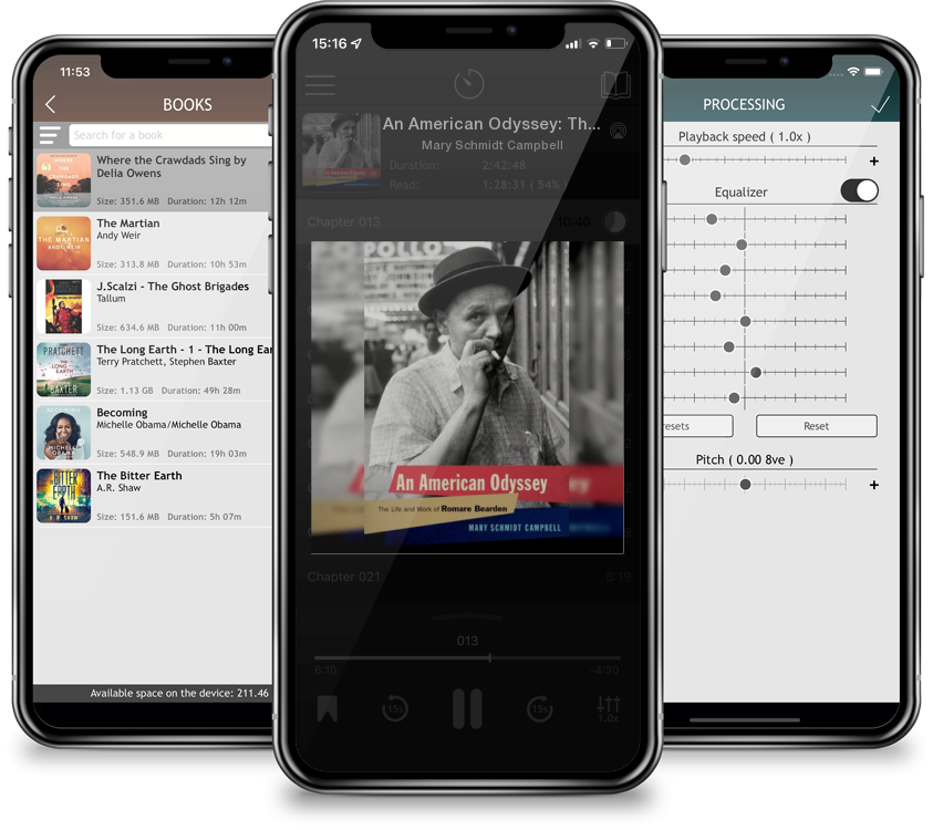 Audiobook An American Odyssey: The Life and Work of Romare Bearden by Mary Schmidt Campbell