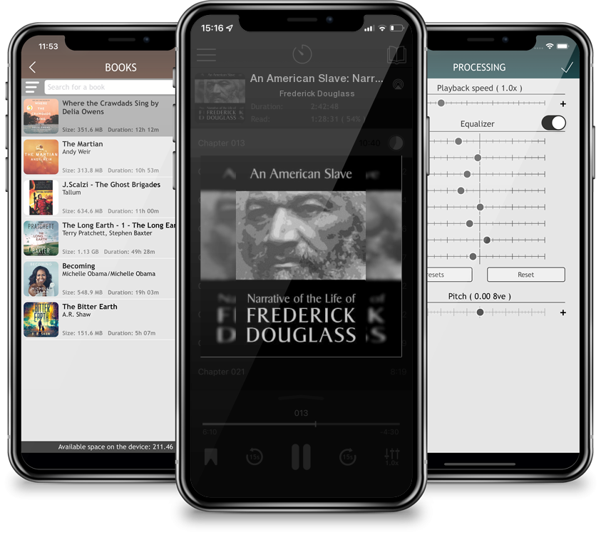 Audiobook An American Slave: Narrative of the Life of Frederick Douglass by Frederick Douglass