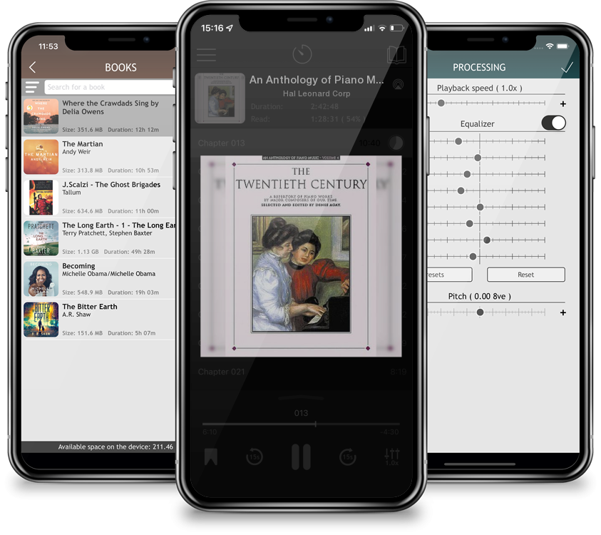 Audiobook An Anthology of Piano Music Volume 4: The Twentieth Century by Hal Leonard Corp