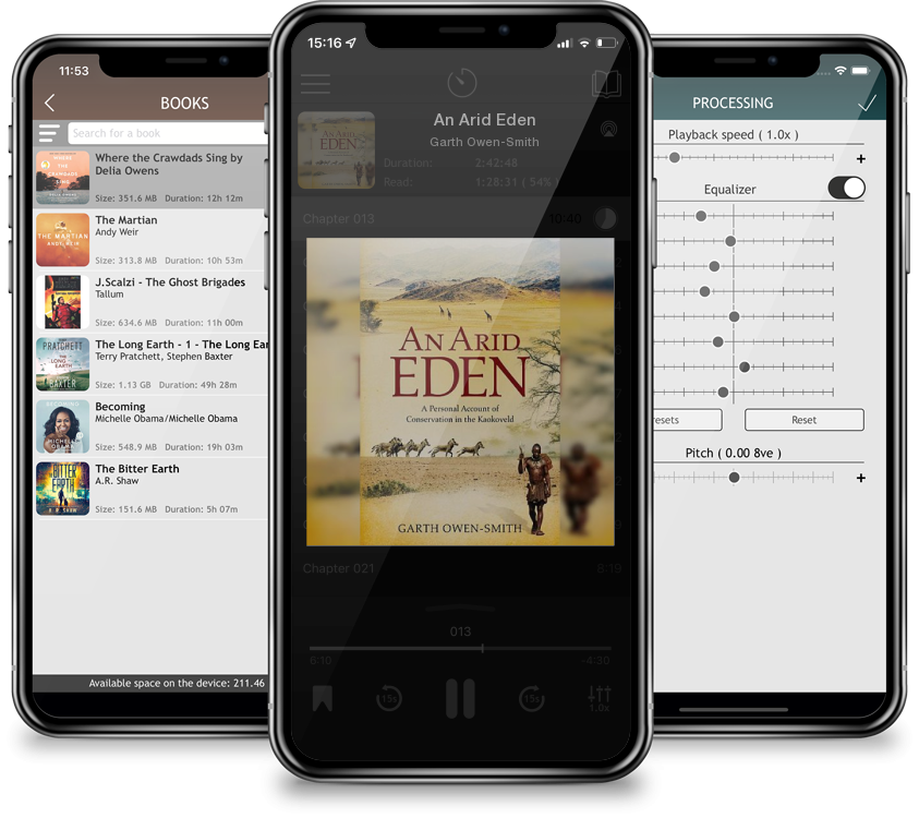 Audiobook An Arid Eden by Garth Owen-Smith