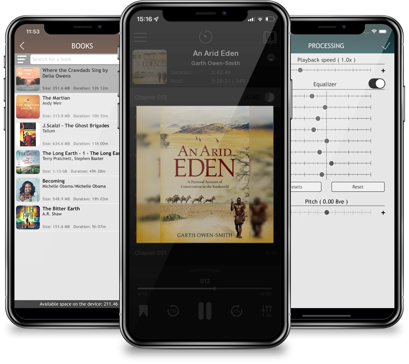 Listen An Arid Eden by Garth Owen-Smith in MP3 Audiobook Player for free