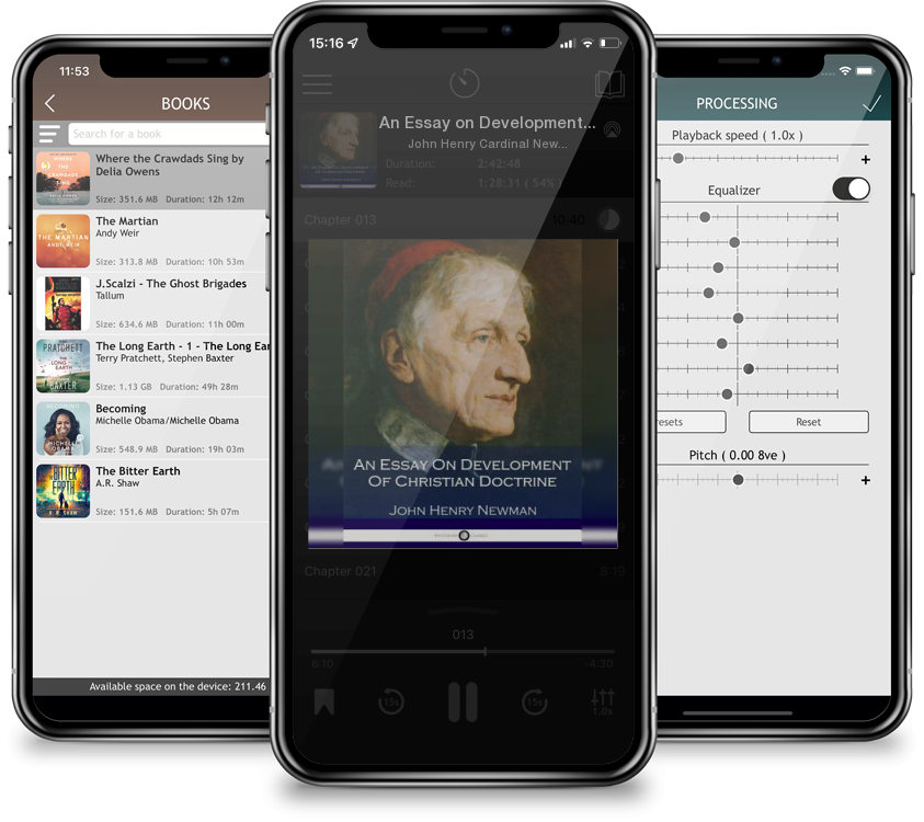 Audiobook An Essay on Development of Christian Doctrine by John Henry Cardinal Newman