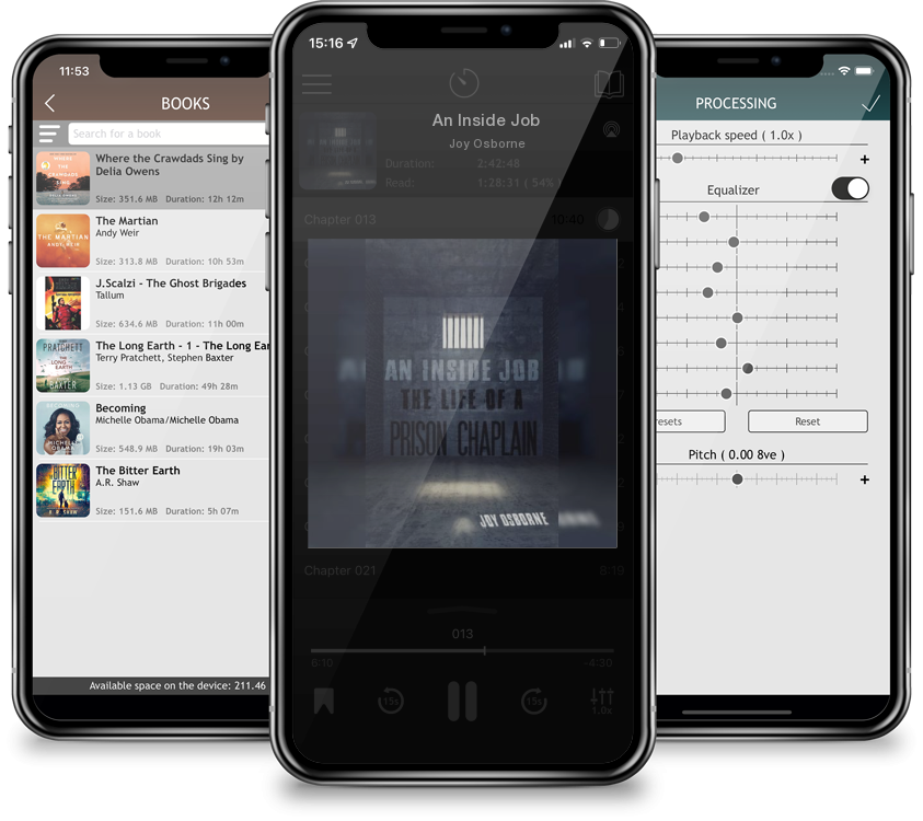 Audiobook An Inside Job by Joy Osborne