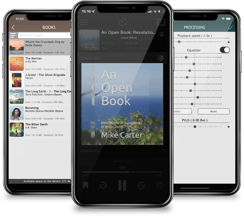 Audiobook An Open Book: Revelations of a Londoner in green fields by June Allen