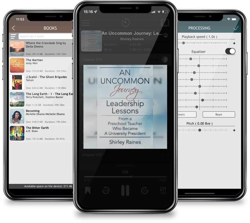 Audiobook An Uncommon Journey: Leadership Lessons From A Preschool Teacher Who Became A University President by Shirley Raines