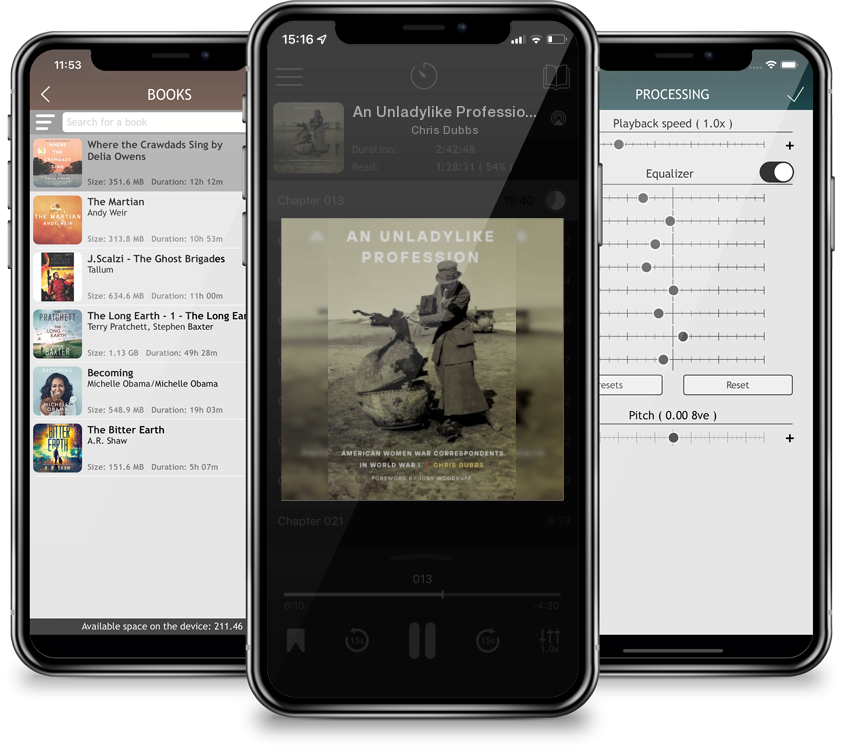 Audiobook An Unladylike Profession: American Women War Correspondents in World War I by Chris Dubbs