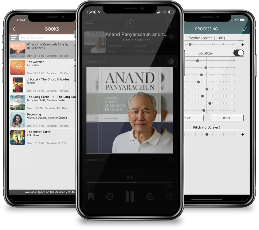 Audiobook Anand Panyarachun and the Making of Modern Thailand by Dominic Faulder