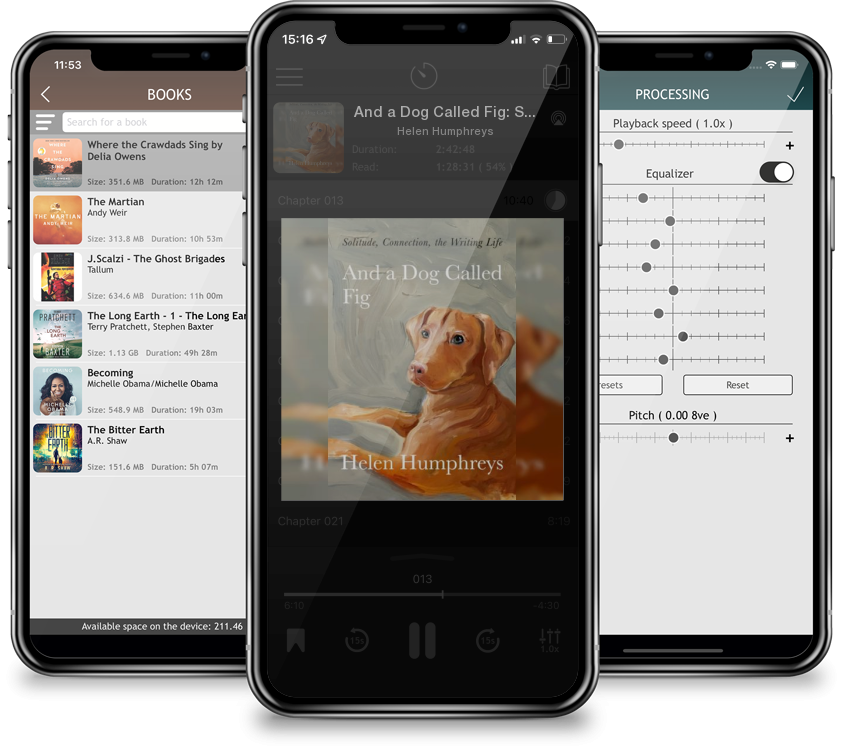 Audiobook And a Dog Called Fig: Solitude, Connection, the Writing Life by Helen Humphreys