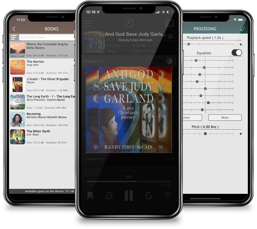 Audiobook And God Save Judy Garland: A gay Christian\'s journey by Randy Eddy-McCain