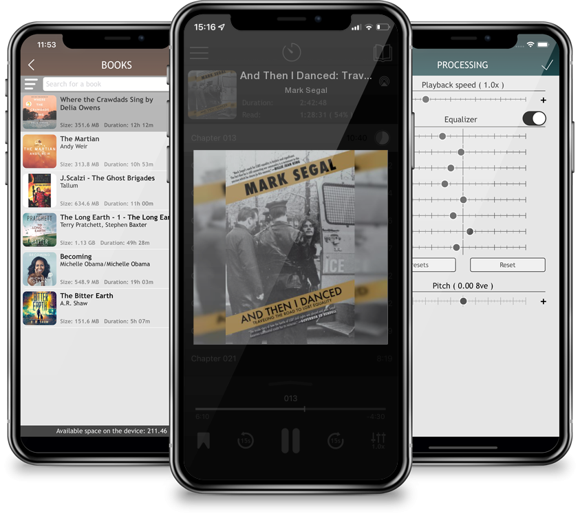 Audiobook And Then I Danced: Traveling the Road to LGBT Equality by Mark Segal