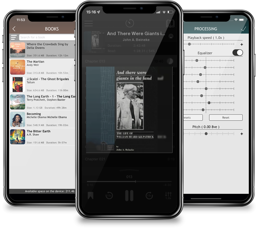 Audiobook And There Were Giants in the Land: The Life of William Heard Kilpatrick (History of Schools and Schooling #5) by John A. Beineke