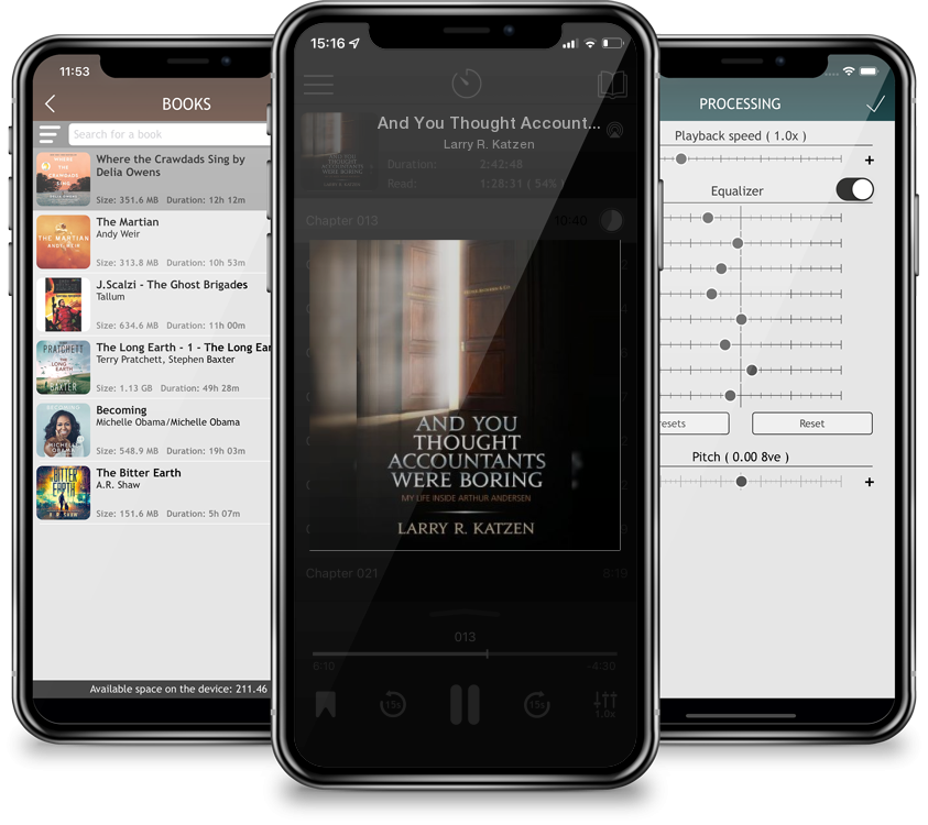 Audiobook And You Thought Accountant\'s Were Boring by Larry R. Katzen