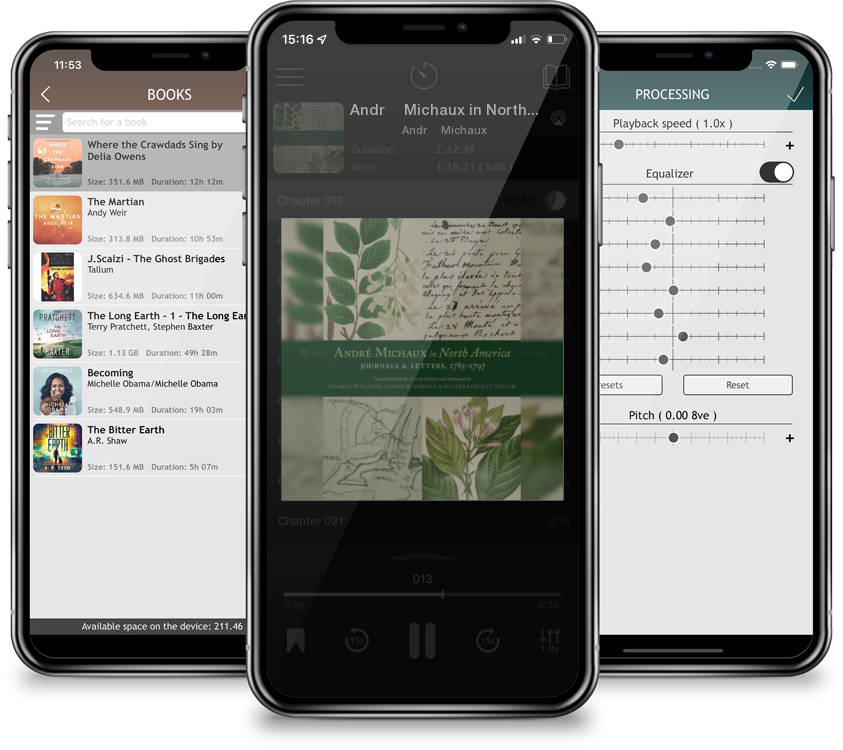 Audiobook André Michaux in North America: Journals and Letters, 1785–1797 by André Michaux
