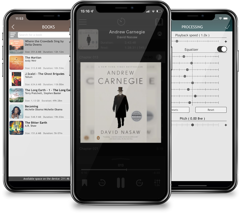 Audiobook Andrew Carnegie by David Nasaw