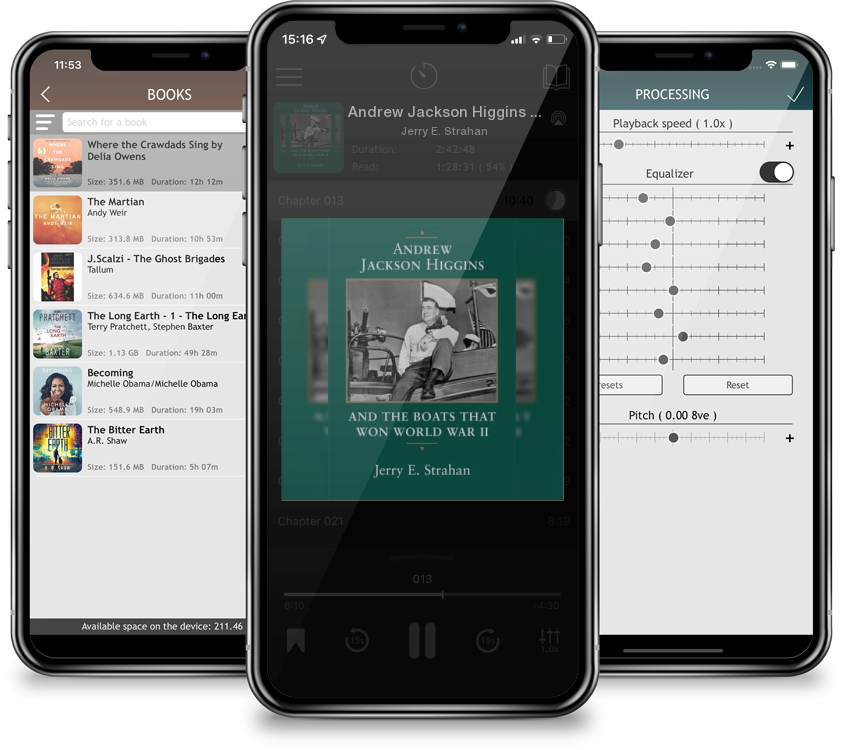 Audiobook Andrew Jackson Higgins and the Boats That Won World War II (Revised) (Eisenhower Center Studies on War and Peace) by Jerry E. Strahan