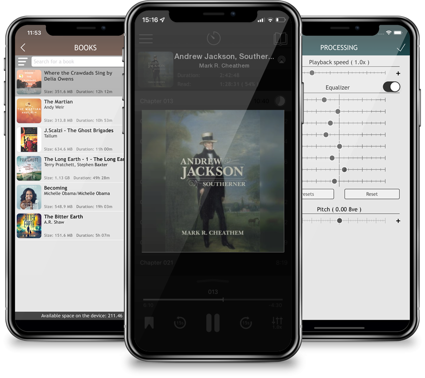 Audiobook Andrew Jackson, Southerner (Southern Biography) by Mark R. Cheathem