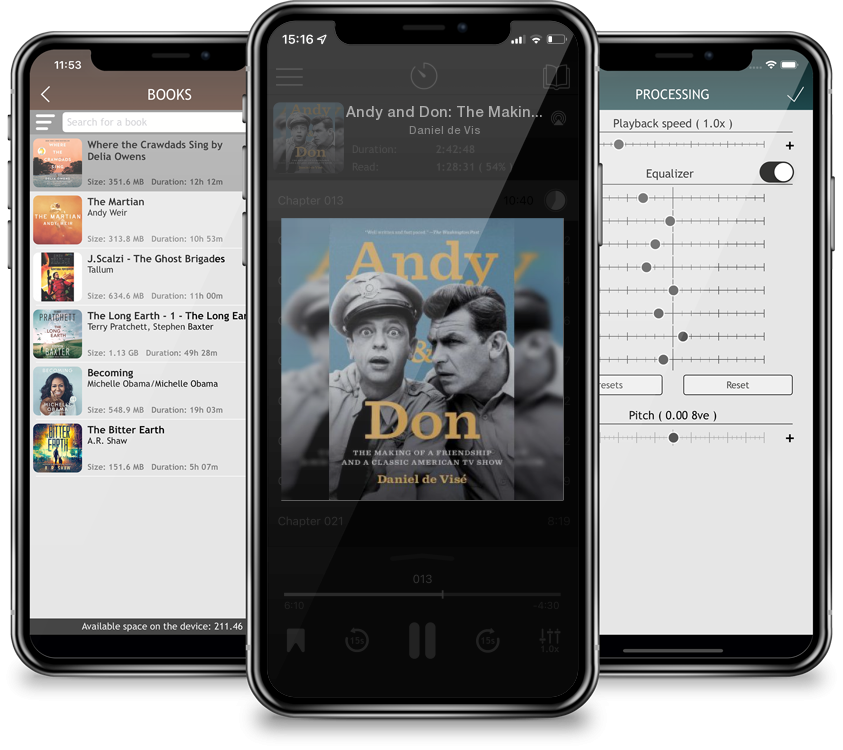 Audiobook Andy and Don: The Making of a Friendship and a Classic American TV Show by Daniel de Visé