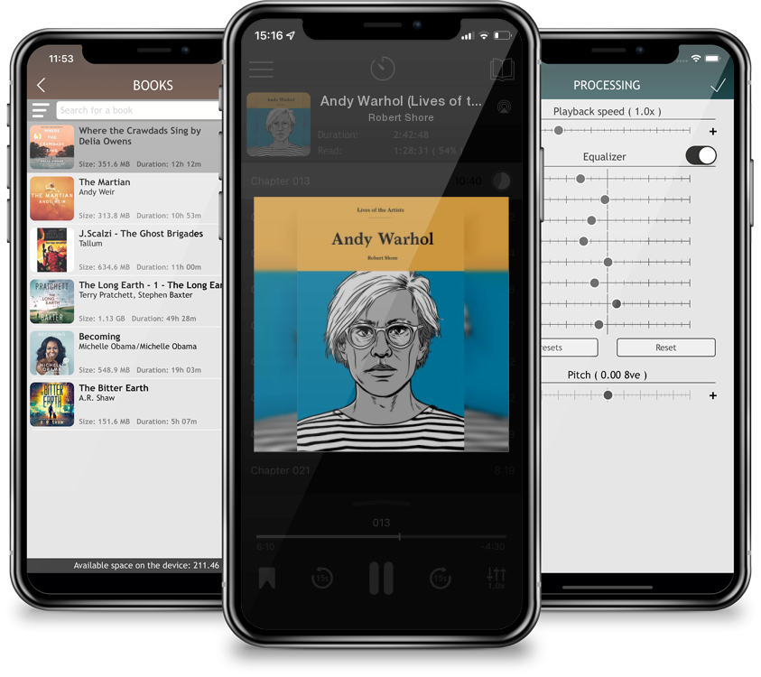 Audiobook Andy Warhol (Lives of the Artists) by Robert Shore