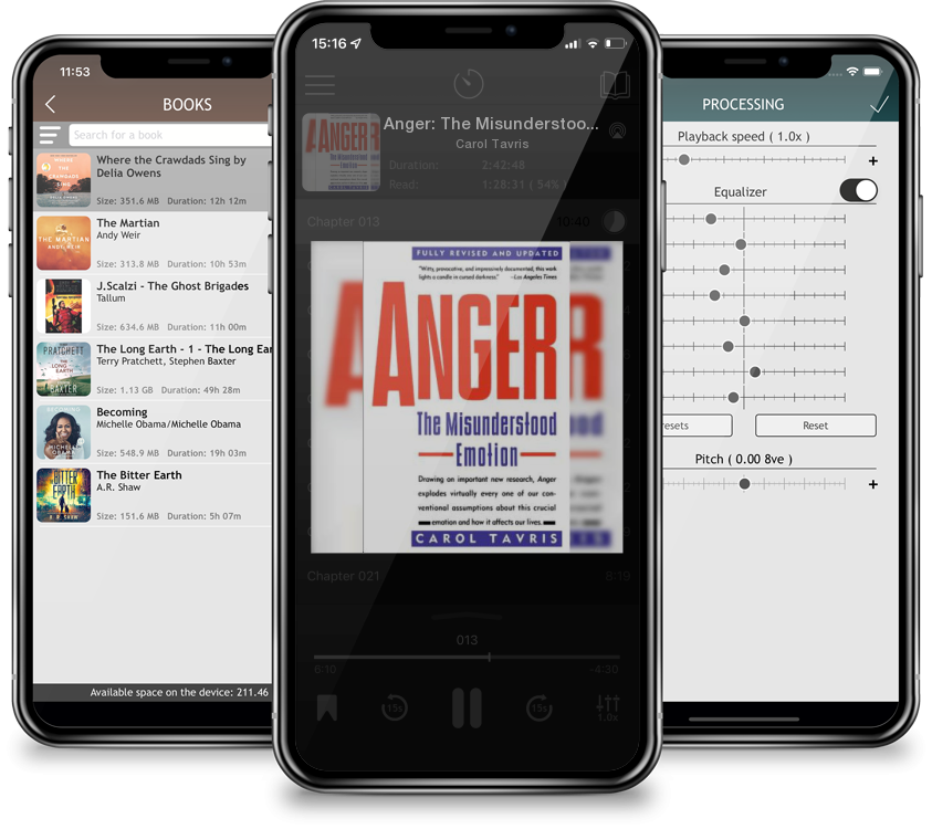 Audiobook Anger: The Misunderstood Emotion by Carol Tavris