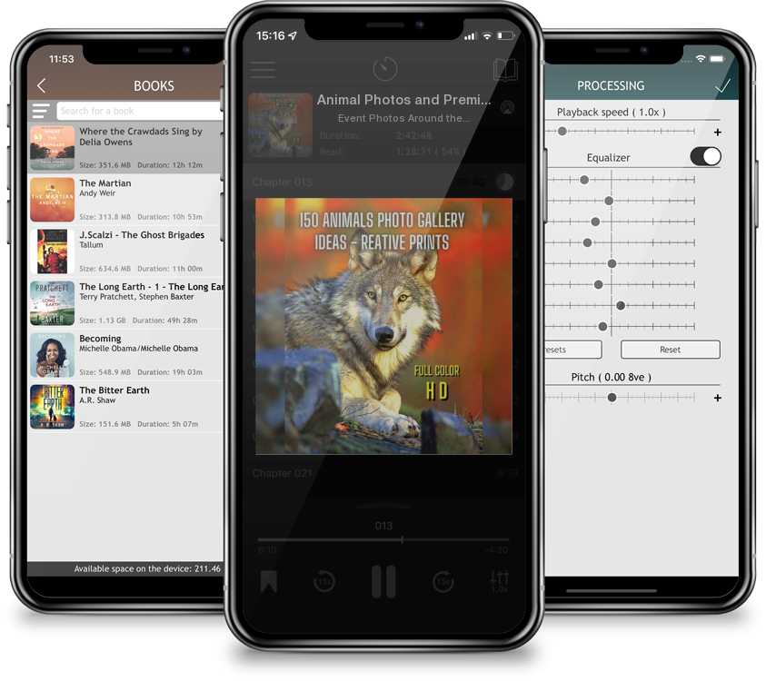 Audiobook Animal Photos and Premium High Resolution Pictures - Album Art Images - Full Color HD: 150 Animals Photo Gallery Ideas - Best Fine Art Photographers - by Event Photos Around the World