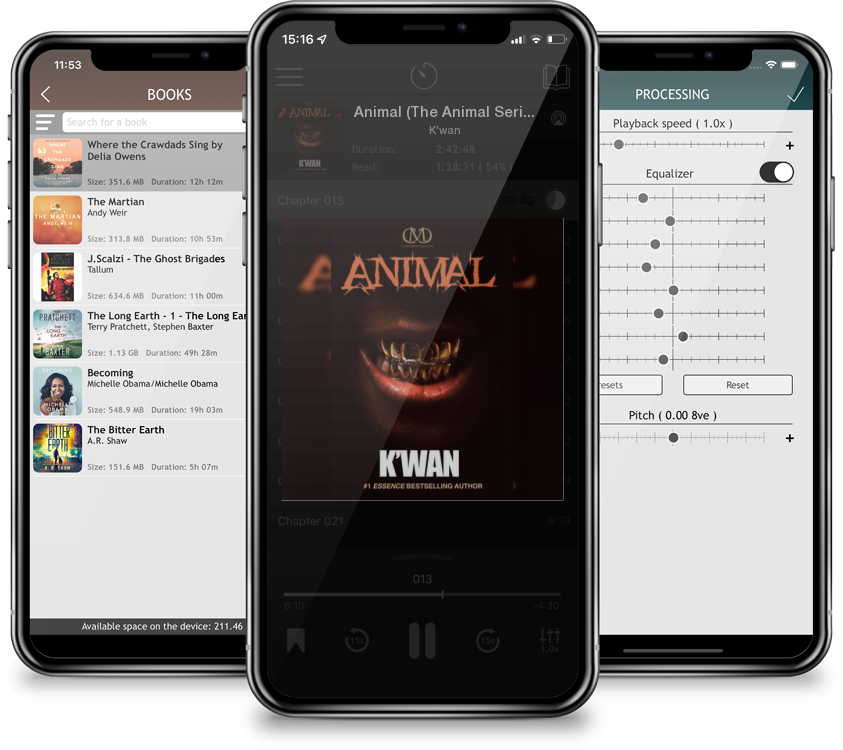 Audiobook Animal (The Animal Series #1) by K'wan