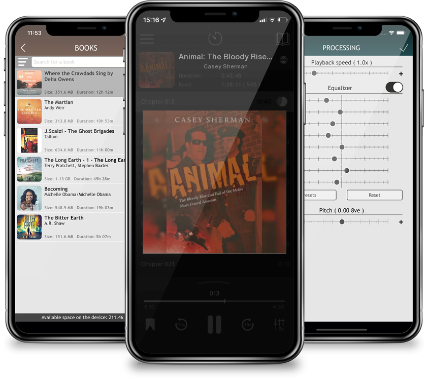 Audiobook Animal: The Bloody Rise and Fall of the Mob\'s Most Feared Assassin by Casey Sherman