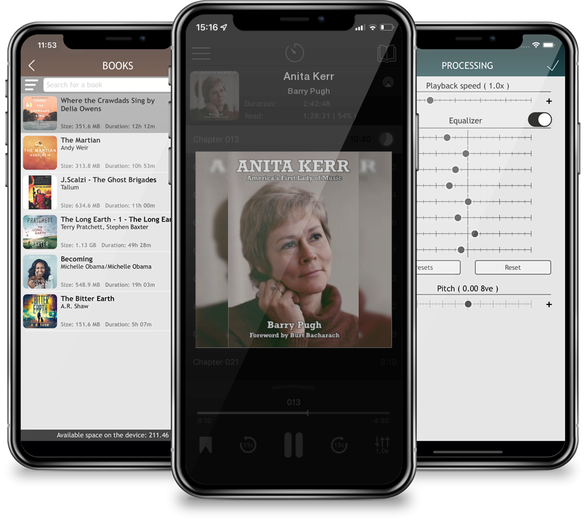 Audiobook Anita Kerr by Barry Pugh