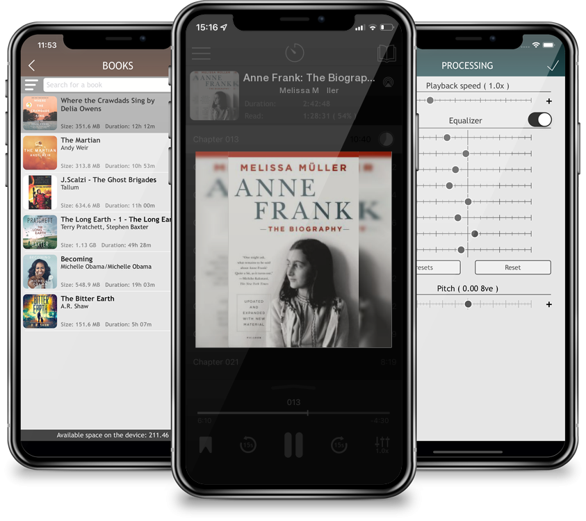 Audiobook Anne Frank: The Biography: Updated and Expanded with New Material by Melissa Müller
