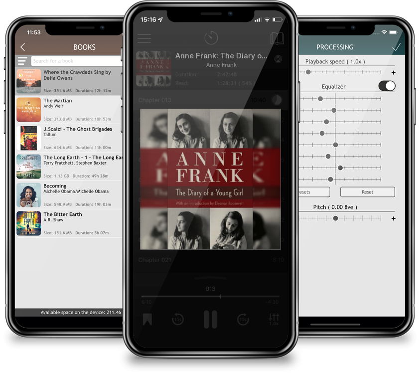 Audiobook Anne Frank: The Diary of a Young Girl (Prebound) by Anne Frank