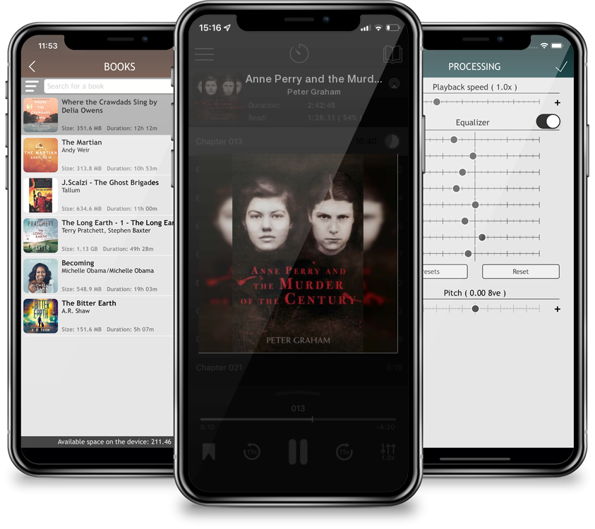 Audiobook Anne Perry and the Murder of the Century by Peter Graham