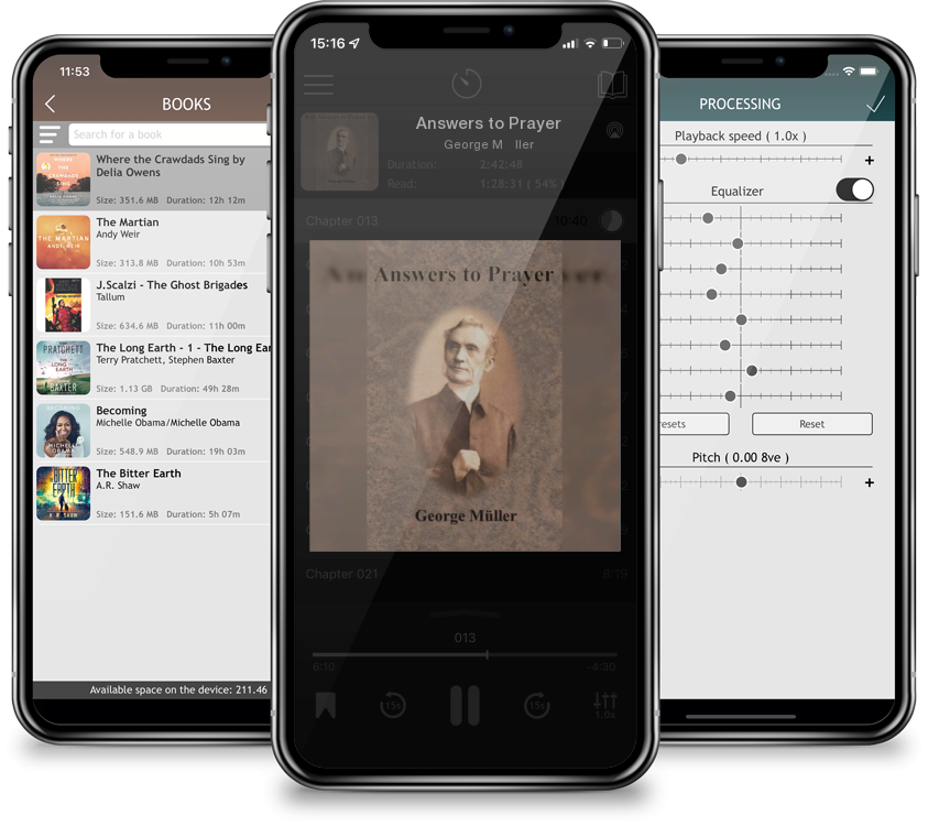 Listen Answers to Prayer by George Müller in MP3 Audiobook Player for free
