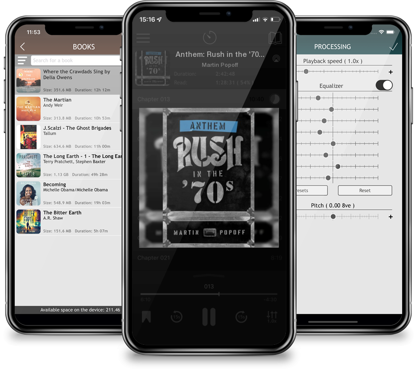 Audiobook Anthem: Rush in the \'70s by Martin Popoff