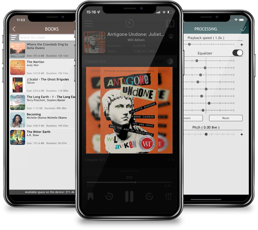 Audiobook Antigone Undone: Juliette Binoche, Anne Carson, Ivo Van Hove, and the Art of Resistance (Regina Collection #8) by Will Aitken