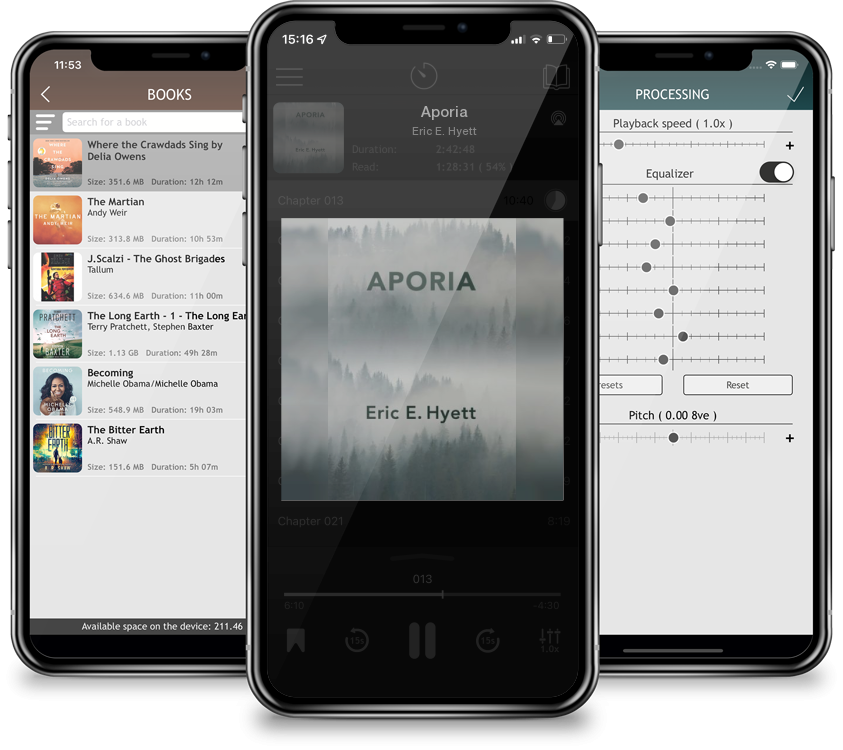 Audiobook Aporia by Eric E. Hyett