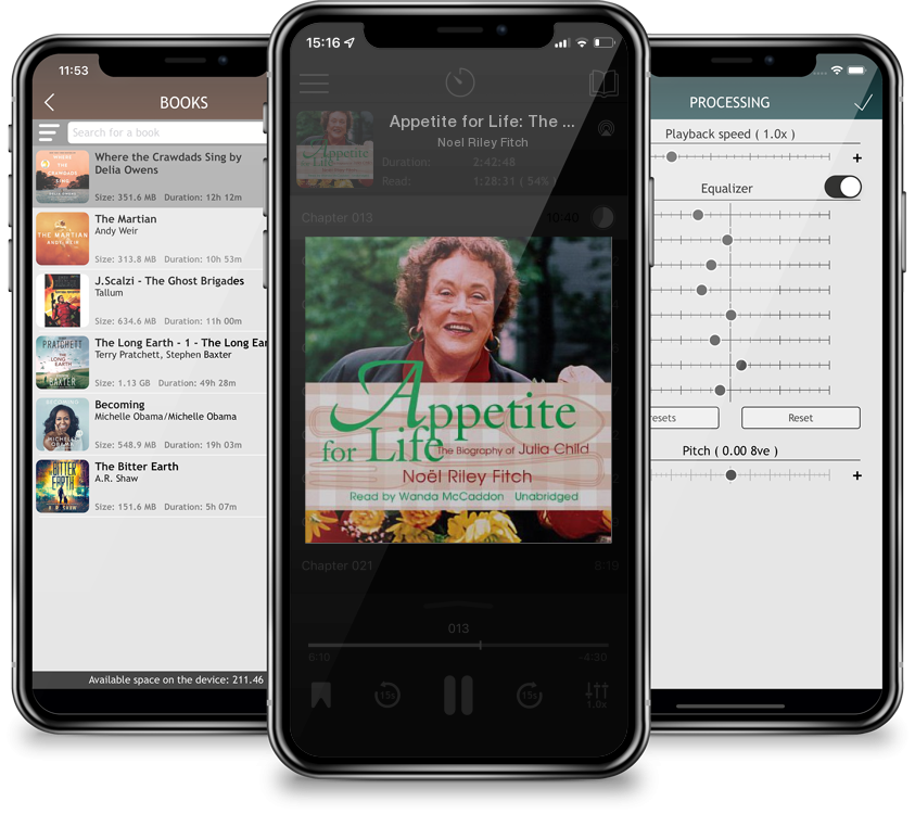 Audiobook Appetite for Life: The Biography of Julia Child (Compact Disc) by Noel Riley Fitch
