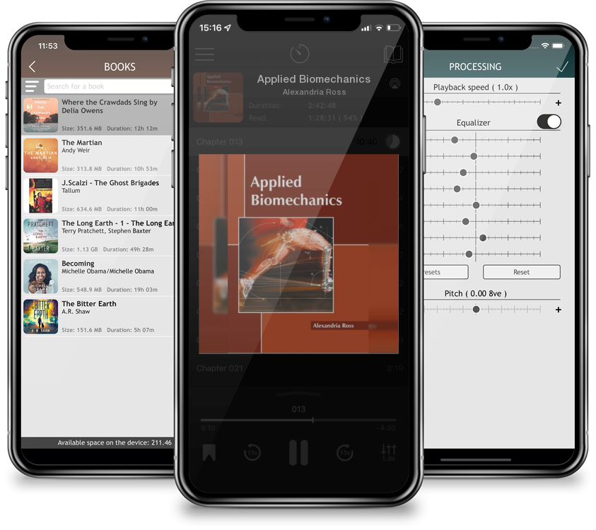 Audiobook Applied Biomechanics by Alexandria Ross