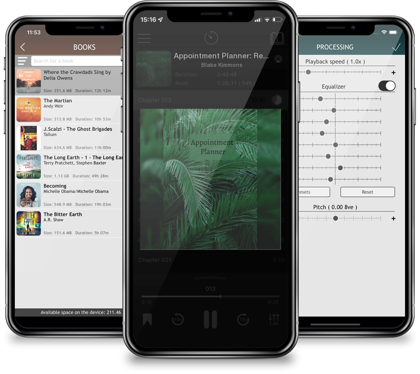 Audiobook Appointment Planner: Record your appointments and organize them by day and hour by Blake Kimmons