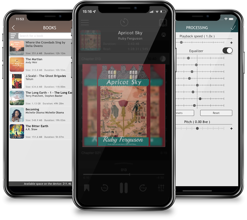 Audiobook Apricot Sky by Ruby Ferguson