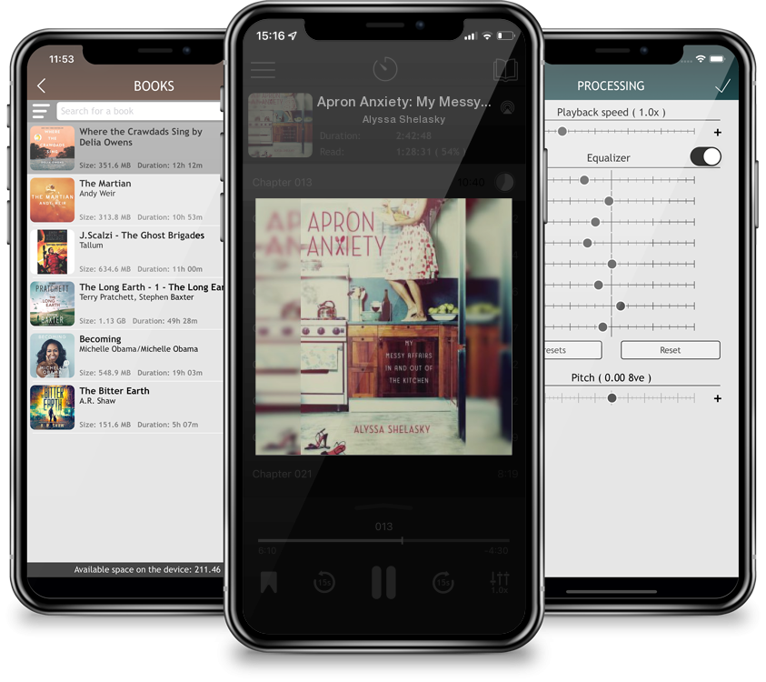 Audiobook Apron Anxiety: My Messy Affairs In and Out of the Kitchen by Alyssa Shelasky