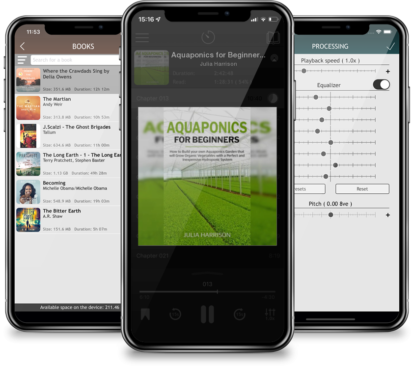 Audiobook Aquaponics for Beginners by Julia Harrison