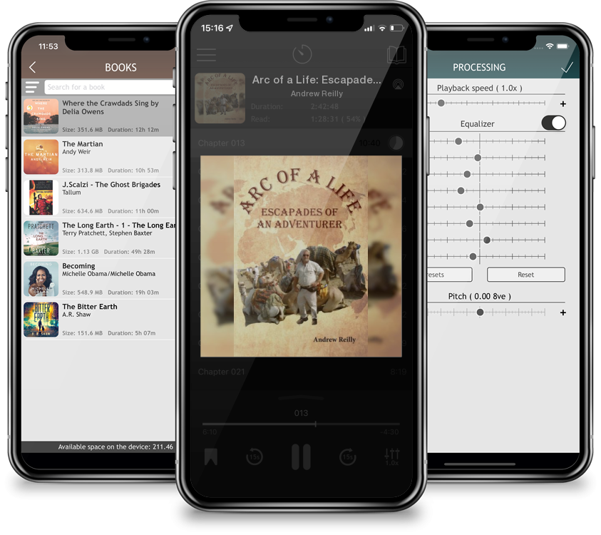 Audiobook Arc of a Life: Escapades of an Adventurer by Andrew Reilly